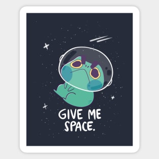 Space Frog Sticker